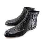 Maurice El Paso Hornback Custom Made Alligator Boot Black - Pendo Store