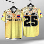 Men And Women Elephant Thailand 3D Printed Round Neck Short Sleeve Summer Street T-shirt Men's High Quality Oversized Breathable - Pendo Store