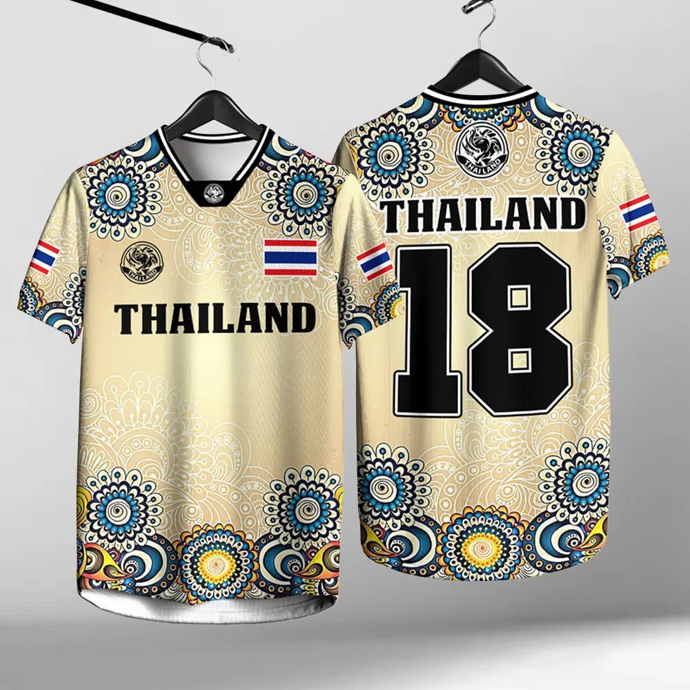 Men And Women Elephant Thailand 3D Printed Round Neck Short Sleeve Summer Street T-shirt Men's High Quality Oversized Breathable - Pendo Store