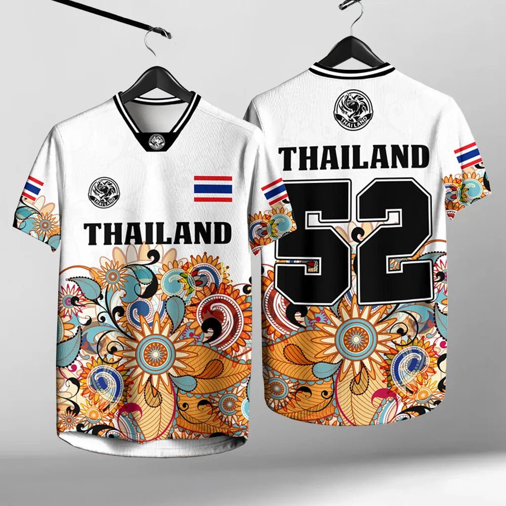Men And Women Elephant Thailand 3D Printed Round Neck Short Sleeve Summer Street T-shirt Men's High Quality Oversized Breathable - Pendo Store