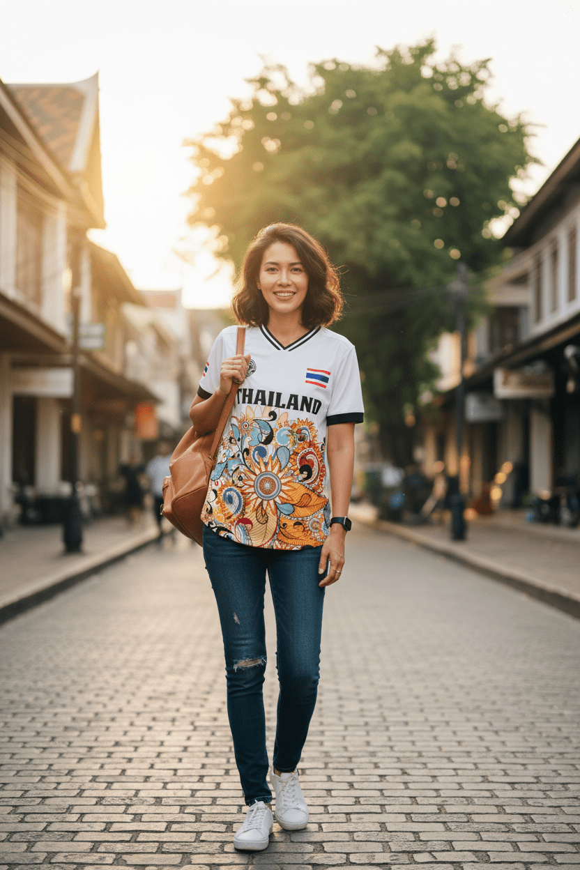 Men And Women Elephant Thailand 3D Printed Round Neck Short Sleeve Summer Street T-shirt Men's High Quality Oversized Breathable - Pendo Store
