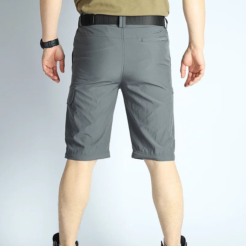 Men’s Hiking Pants: Convertible, Lightweight, Waterproof, Quick Dry, Outdoor, Fishing, Travel, Safari, Camping, Detachable. - Pendo Store