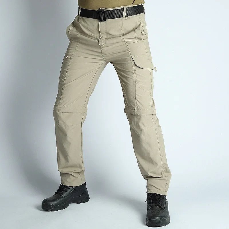 Men’s Hiking Pants: Convertible, Lightweight, Waterproof, Quick Dry, Outdoor, Fishing, Travel, Safari, Camping, Detachable. - Pendo Store