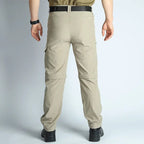 Men’s Hiking Pants: Convertible, Lightweight, Waterproof, Quick Dry, Outdoor, Fishing, Travel, Safari, Camping, Detachable. - Pendo Store
