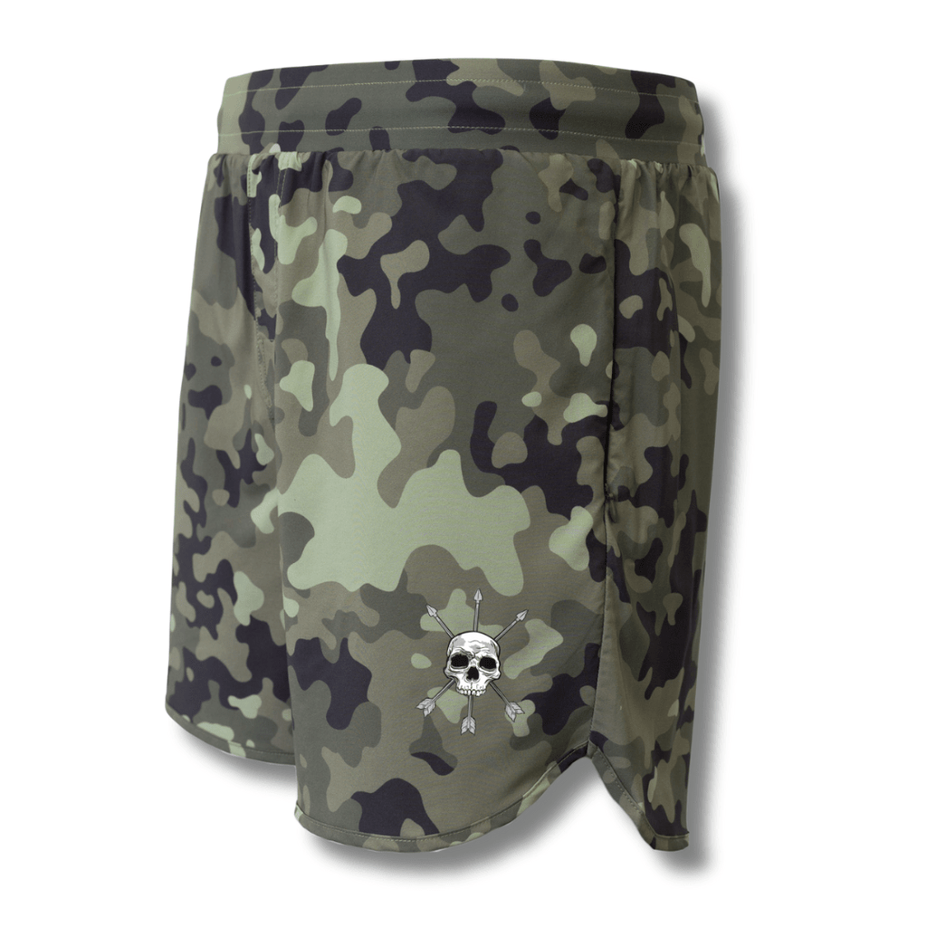 MEN'S | HYBRID SHORT : EVERGREEN CAMO - Pendo Store