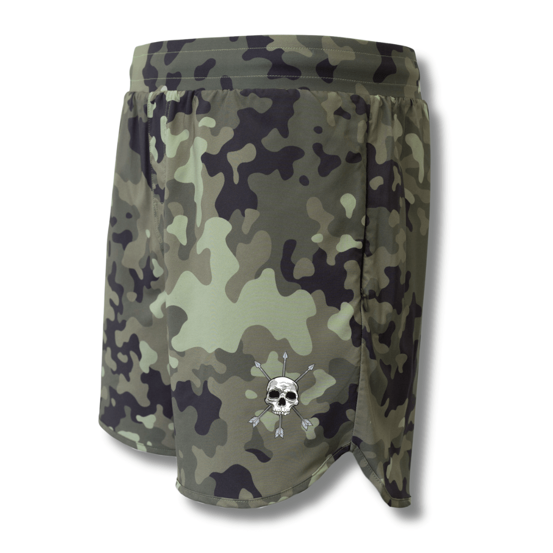 MEN'S | HYBRID SHORT : EVERGREEN CAMO - Pendo Store