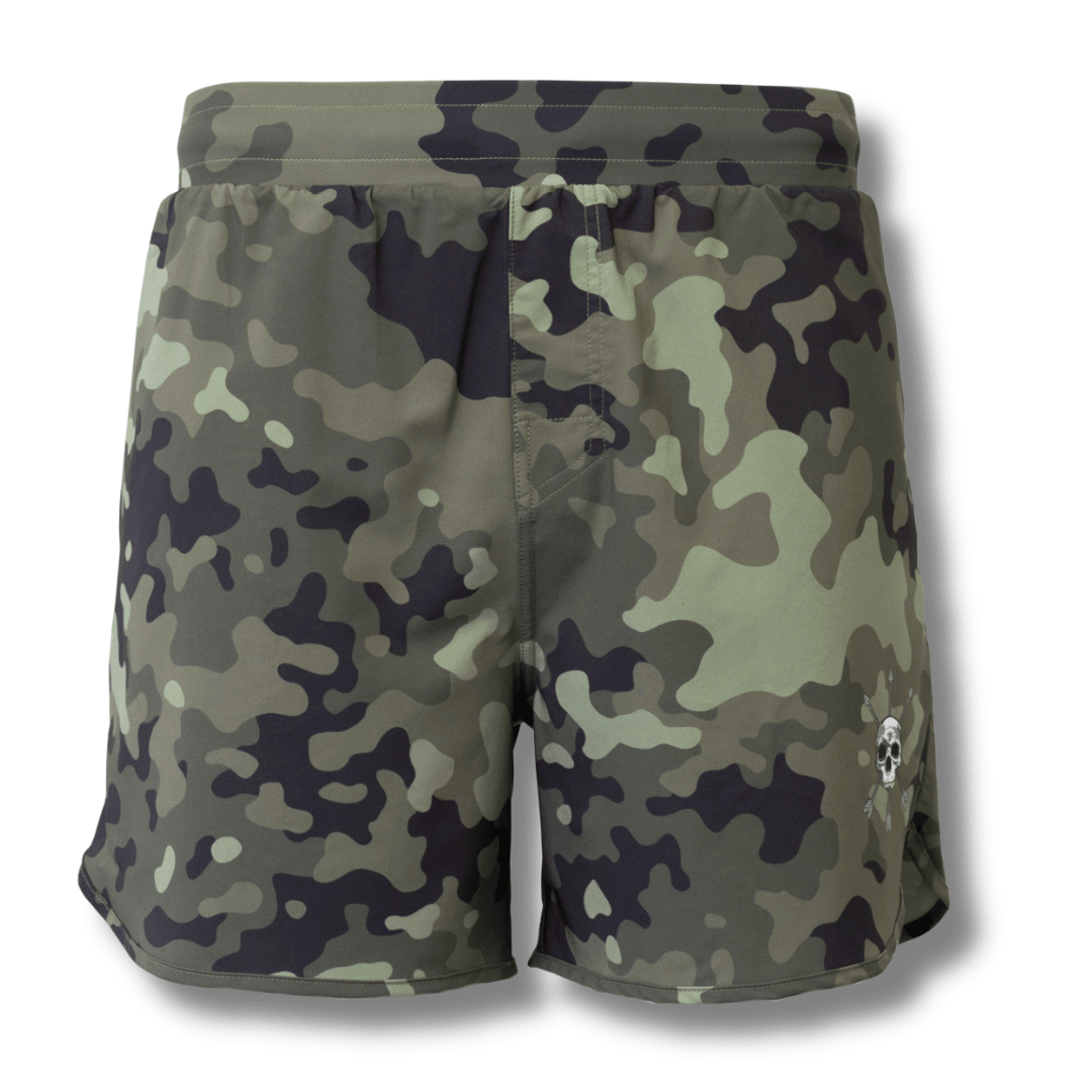 MEN'S | HYBRID SHORT : EVERGREEN CAMO - Pendo Store