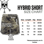 MEN'S | HYBRID SHORT : EVERGREEN CAMO - Pendo Store