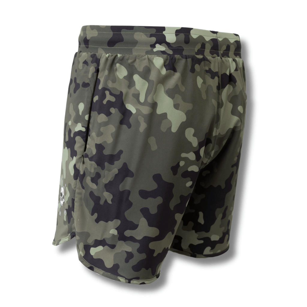 MEN'S | HYBRID SHORT : EVERGREEN CAMO - Pendo Store