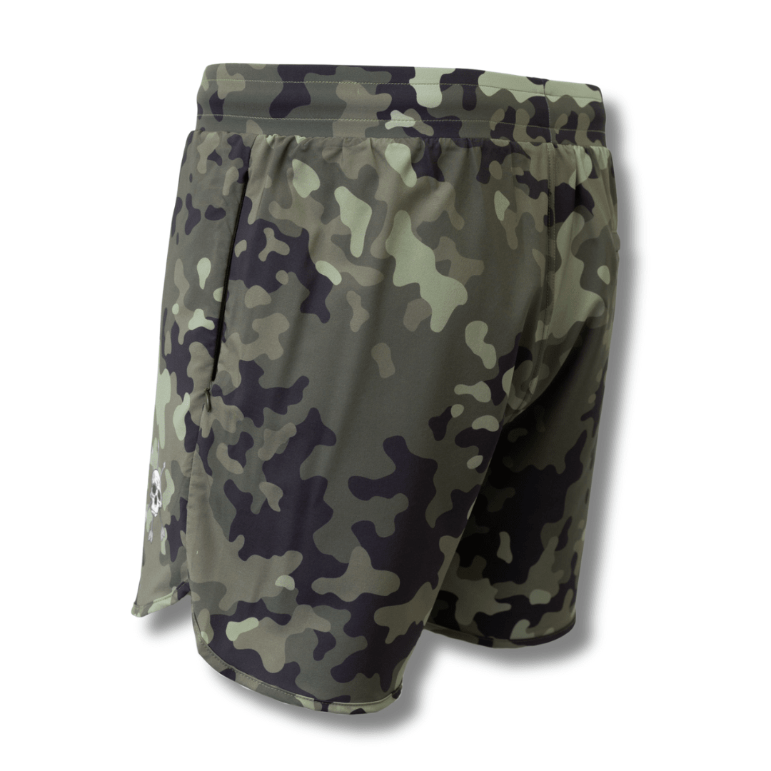 MEN'S | HYBRID SHORT : EVERGREEN CAMO - Pendo Store