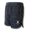 MEN'S | HYBRID SHORT : MIDNIGHT TOPO - Pendo Store