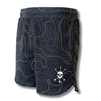 MEN'S | HYBRID SHORT : MIDNIGHT TOPO - Pendo Store