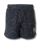 MEN'S | HYBRID SHORT : MIDNIGHT TOPO - Pendo Store