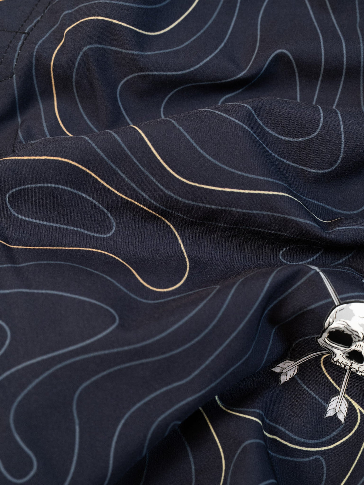 MEN'S | HYBRID SHORT : MIDNIGHT TOPO - Pendo Store