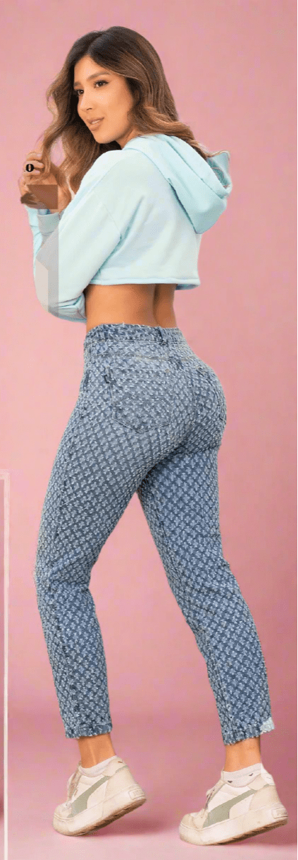 Mid Rise Straight Leg Jeans - Pendo Store