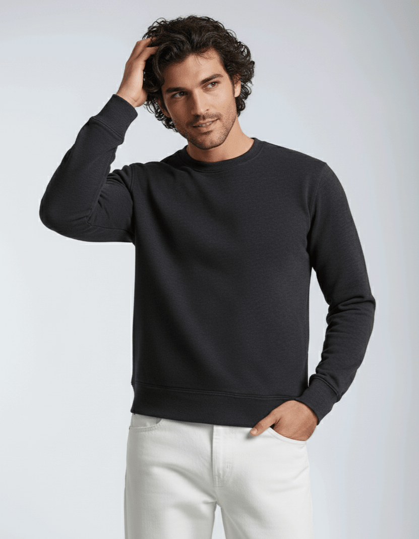 Midweight Crew Neck Sweatshirt - Pendo Store
