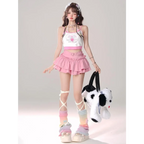Fairy Kei Ruffle Mini Skirt