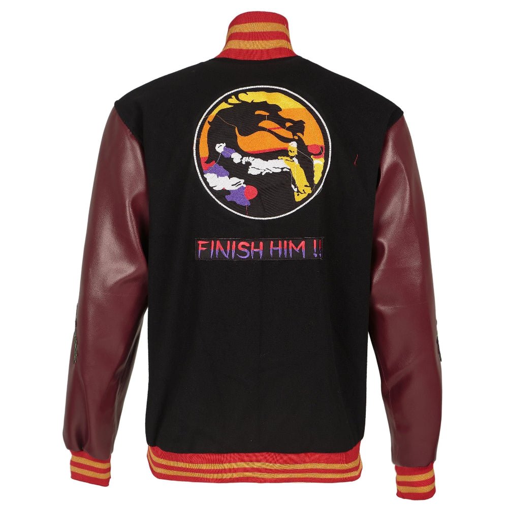 Mortal Kombat Fighting Varsity Jacket - Pendo Store