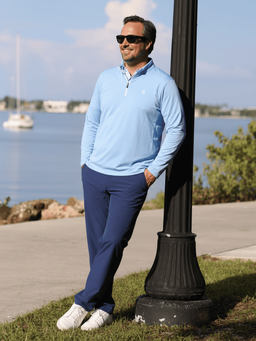 Navy Versatile Performance Pants - Pendo Store