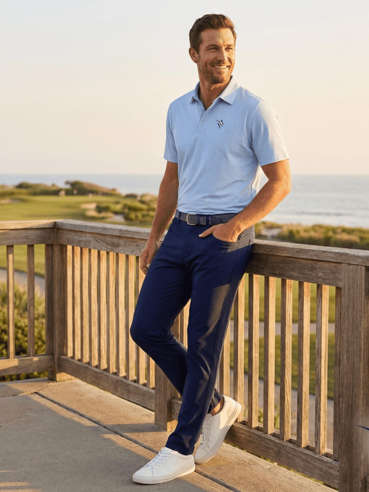 Navy Versatile Performance Pants - Pendo Store