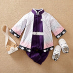 Newborn Baby Anime Cape Style Children Long Sleeve Cotton Bodysuit, Cute Kids Boys Girls Romper - Pendo Store