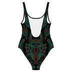 Nightmare Tattoo One-Piece Swimsuit - Pendo Store