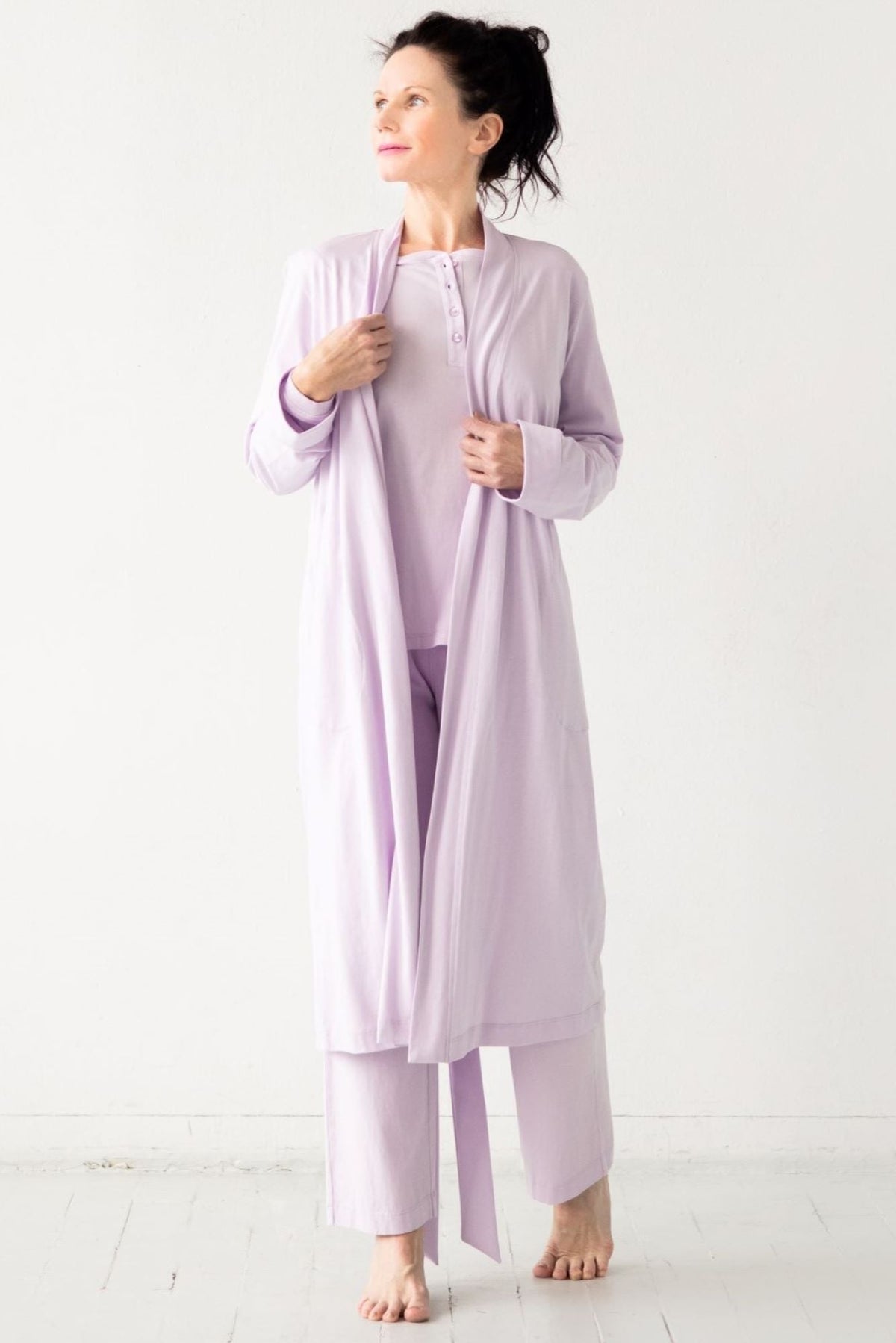 Pima Cotton Straight Leg Pants - Pendo Store
