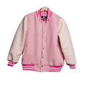 Pink and White Varsity Jacket - Pendo Store