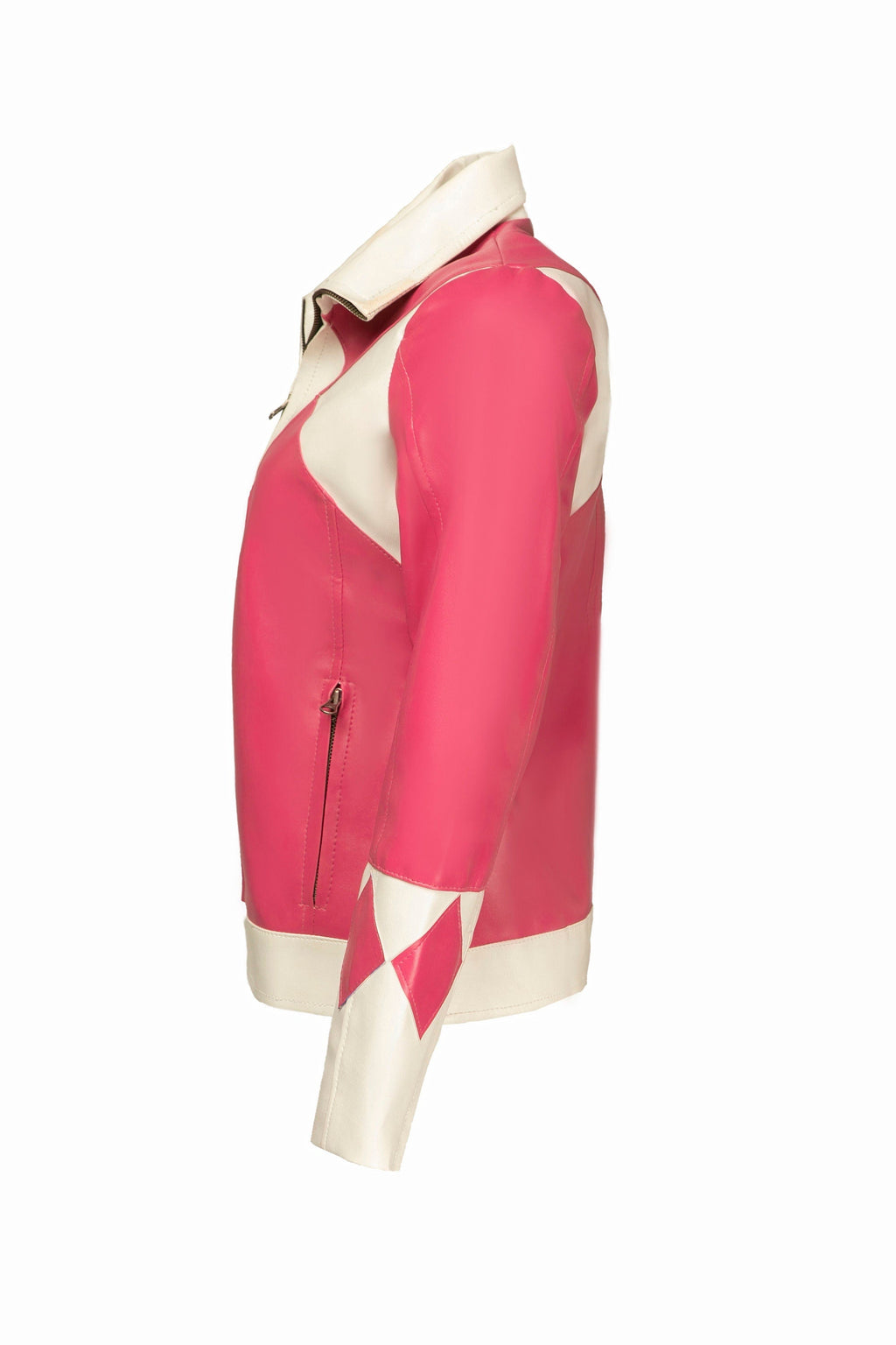 Pink Ranger Inspired Leather Jacket - Pendo Store