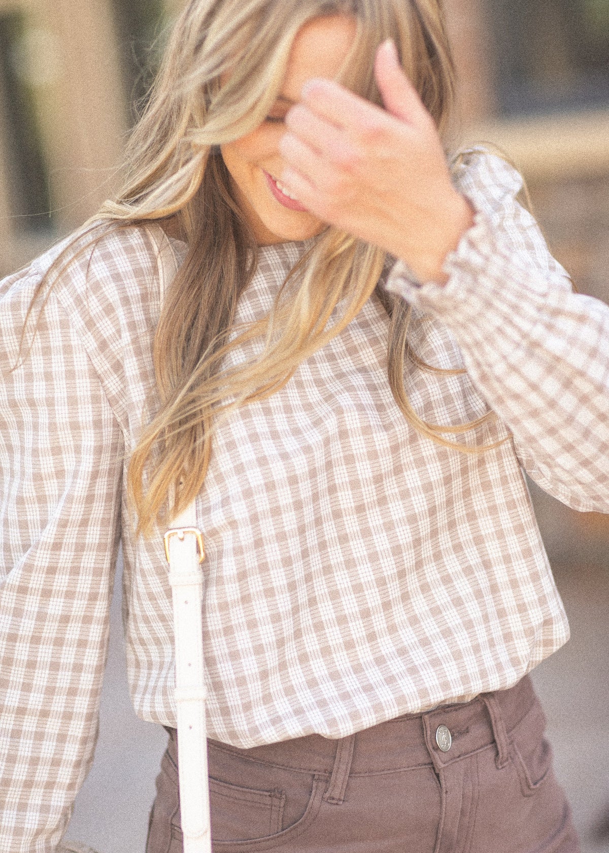 Blake Cinched Sleeve Blouse