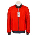 Red Moto Style Leather Jacket - Pendo Store