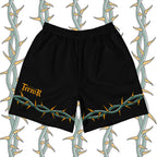 Ring of Thorns Men’s Gym Shorts – Tattoo-Inspired Activewear - Pendo Store
