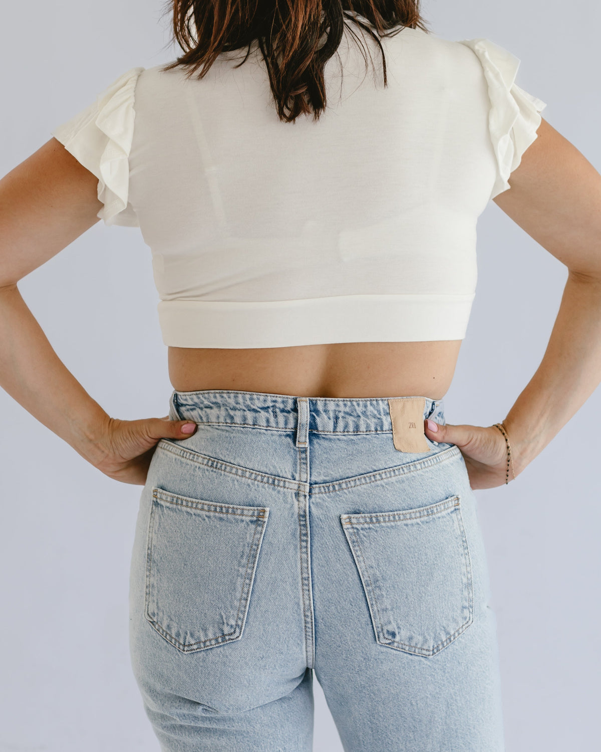 Ruffle Sleeve Halftee - Pendo Store