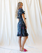 Ruffle & Wrap Dress - Pendo Store