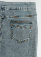 Sandra Classic Wash Midi Denim Skirt - Pendo Store