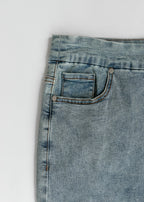 Sandra Classic Wash Midi Denim Skirt - Pendo Store