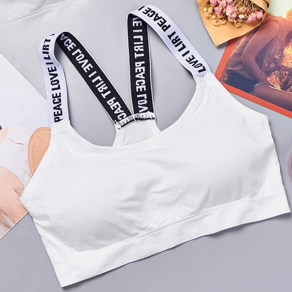 Seamless Wide Strap Sports Crop Top - Pendo Store