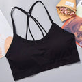 Seamless Wide Strap Sports Crop Top - Pendo Store