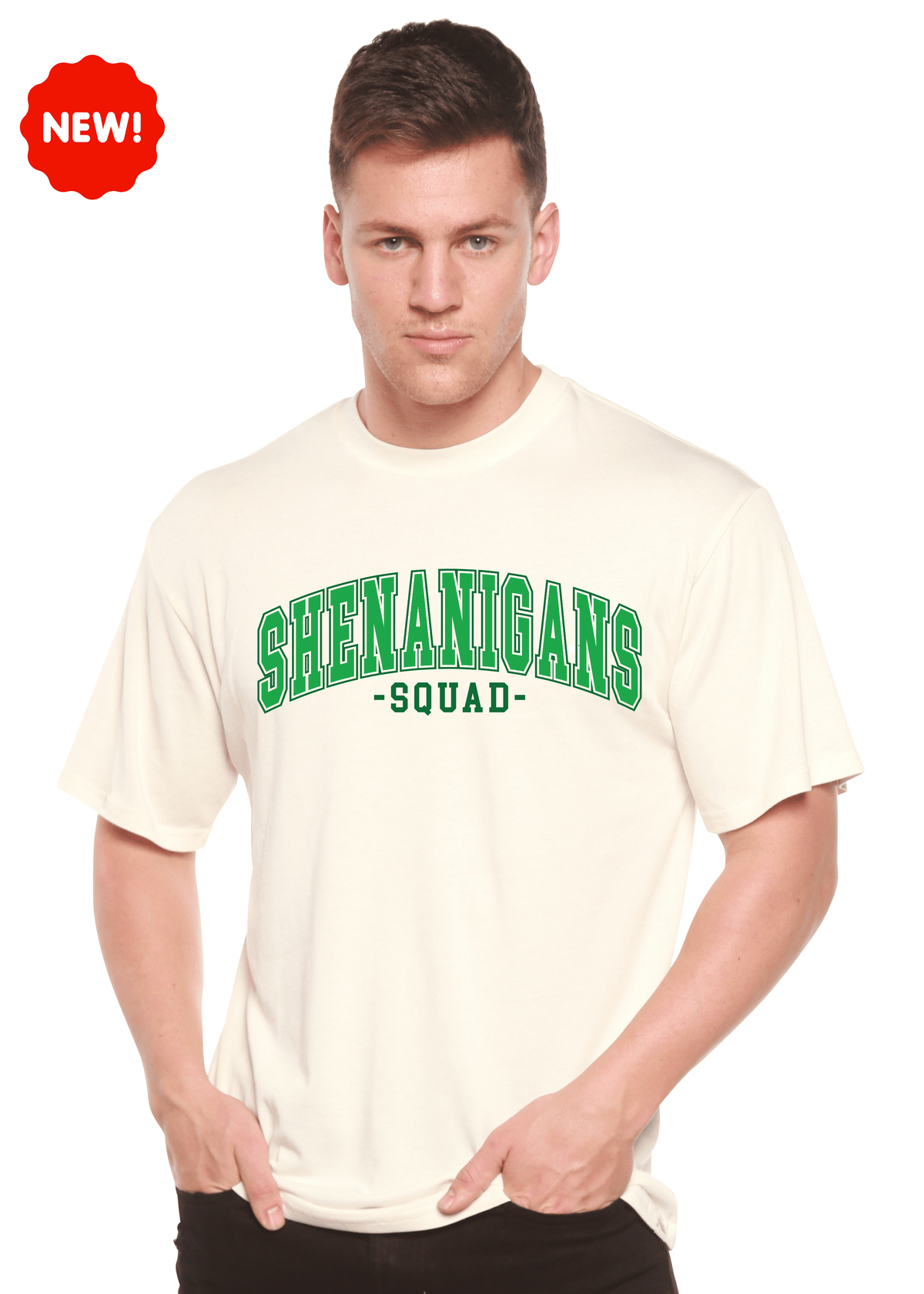 Shenanigans Squad Unisex Bamboo/Cotton Graphic T-Shirt - Pendo Store