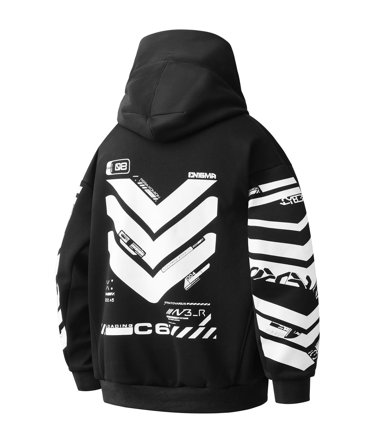 Sim25 Cyberpunk Neck Gaiter Hoodie - Pendo Store