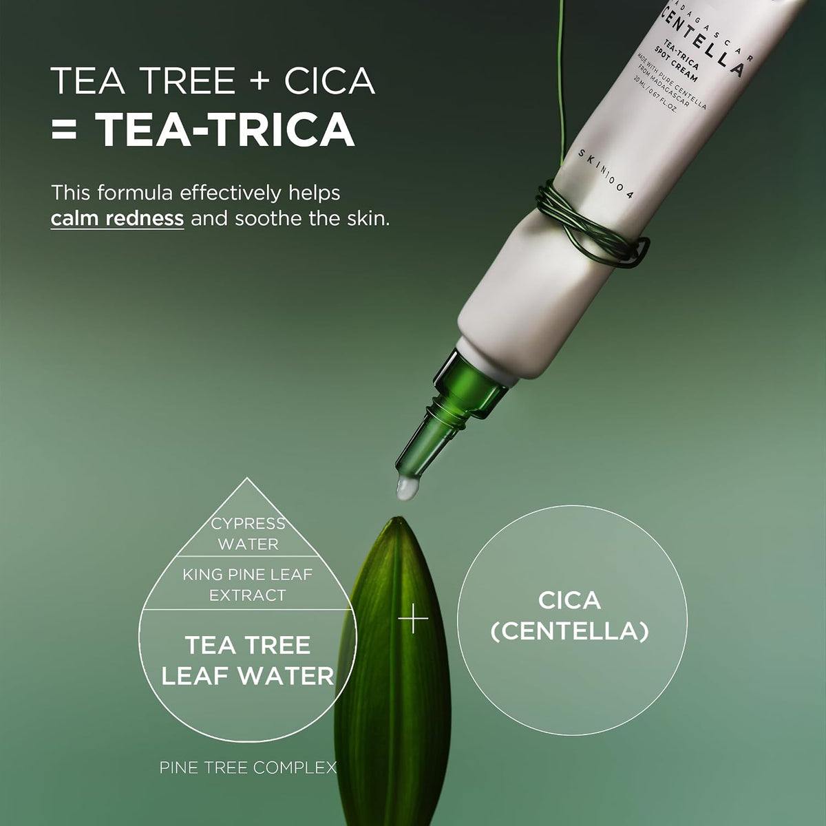SKIN1004 Madagascar Centella Tea-Trica Spot Cream - Pendo Store