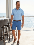Steel Blue Performance Shorts - Pendo Store