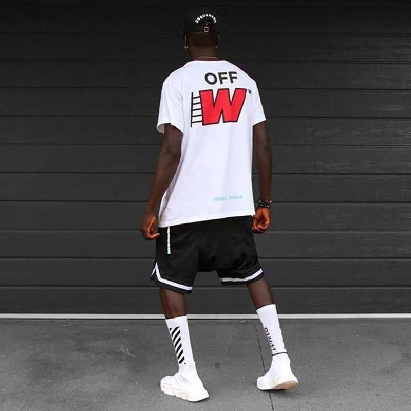 Summer Basketball Shorts Male Casual Sports Shorts Mesh Fitness Short Trousers Breathable Five Points Pant Y2k Running Clothing - Pendo Store