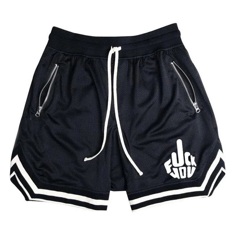 Summer Basketball Shorts Male Casual Sports Shorts Mesh Fitness Short Trousers Breathable Five Points Pant Y2k Running Clothing - Pendo Store