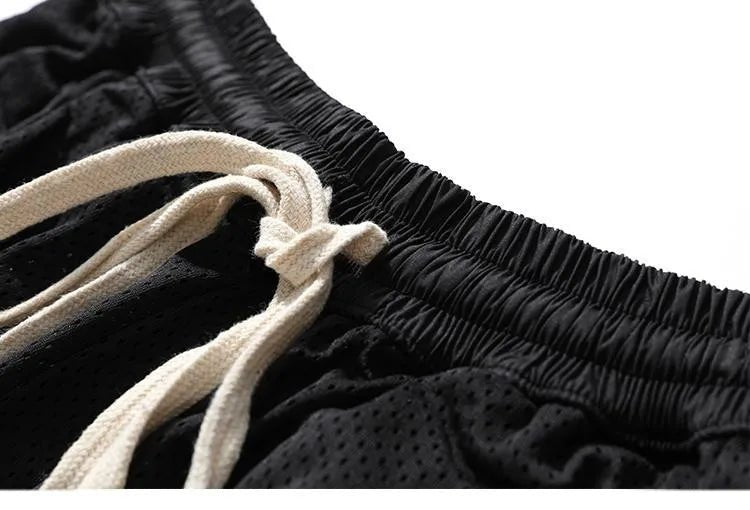 Summer Basketball Shorts Male Casual Sports Shorts Mesh Fitness Short Trousers Breathable Five Points Pant Y2k Running Clothing - Pendo Store