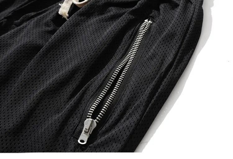 Summer Basketball Shorts Male Casual Sports Shorts Mesh Fitness Short Trousers Breathable Five Points Pant Y2k Running Clothing - Pendo Store
