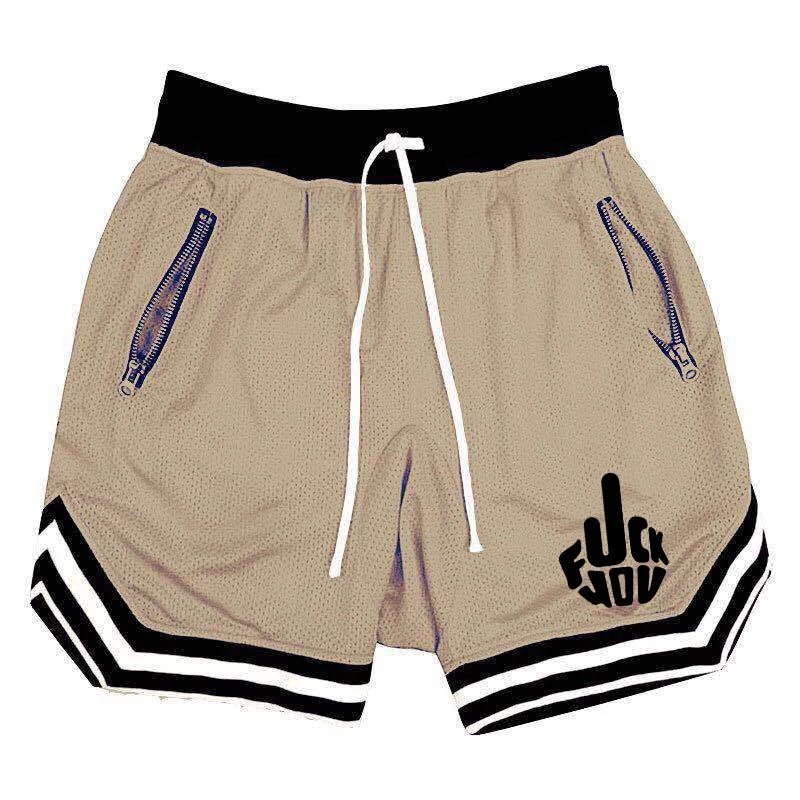 Summer Basketball Shorts Male Casual Sports Shorts Mesh Fitness Short Trousers Breathable Five Points Pant Y2k Running Clothing - Pendo Store