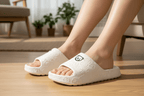 Summer Fashion Men's Slippers Printting Little Bear Sandals Indoor Bathroom Non-slip Soft Women Dormitory Casual Shoes Couple - Pendo Store