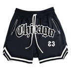 Summer New Men's Sports Fitness Shorts Men Basketball Game Training Running Casual Loose Quick-Drying Five-Point Pants - Pendo Store