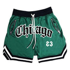 Summer New Men's Sports Fitness Shorts Men Basketball Game Training Running Casual Loose Quick-Drying Five-Point Pants - Pendo Store